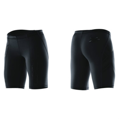 2XU Compressie short zwart dames 2XUWA1932BLK/NRO